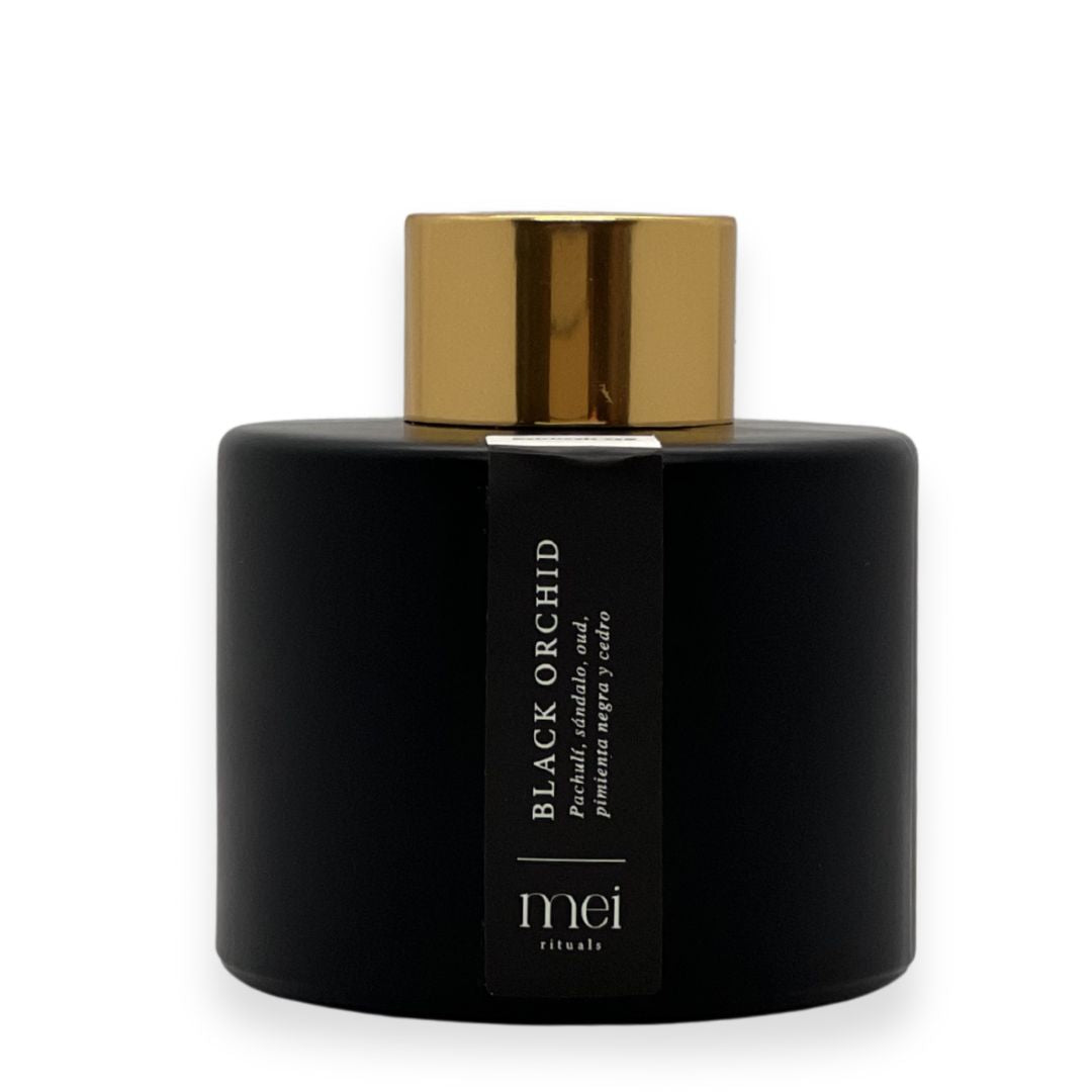 Difusor Black Orchid Pachuli Sandalo, Oud, pimienta negra y cedro para todo tipo de espacios