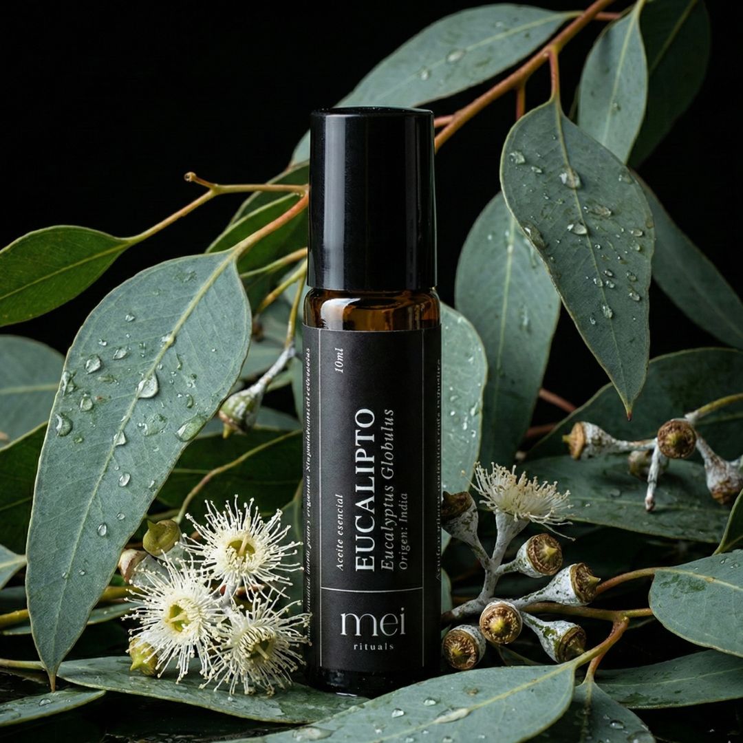 aceite esencial de eucalipto en roll on mei rituals